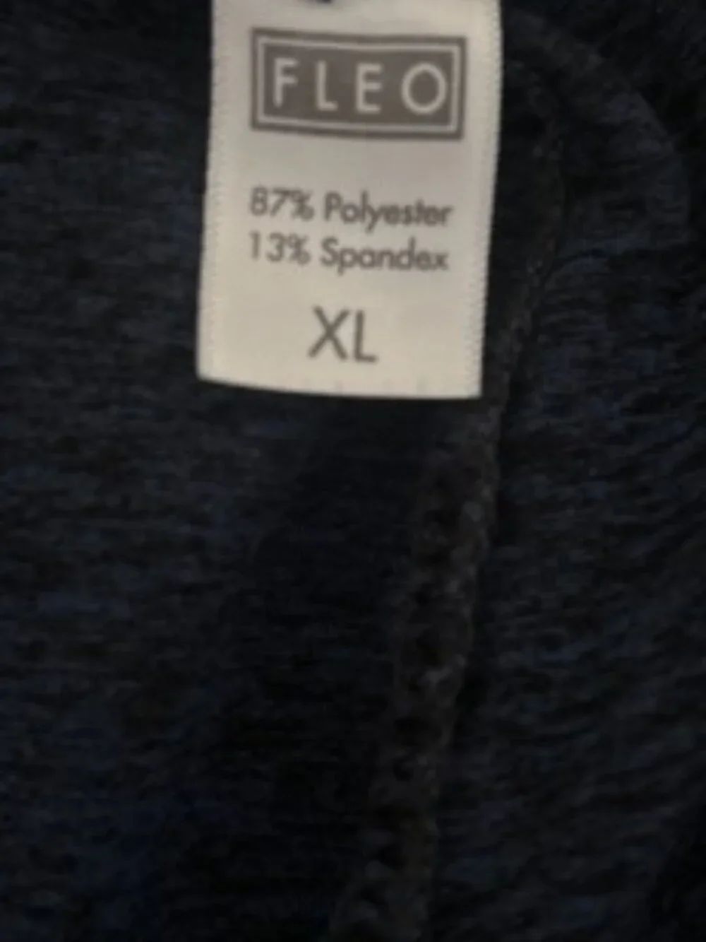 Fleo Blue & Black Performance Jogger XLarge